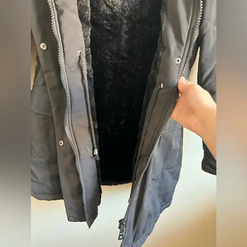 la coalition NWOT VEGAN CLUB Fur Lined Coat