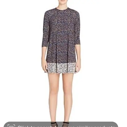 Catherine Malandrino 2/$15 Hayden Floral Print Swing Dress Size L