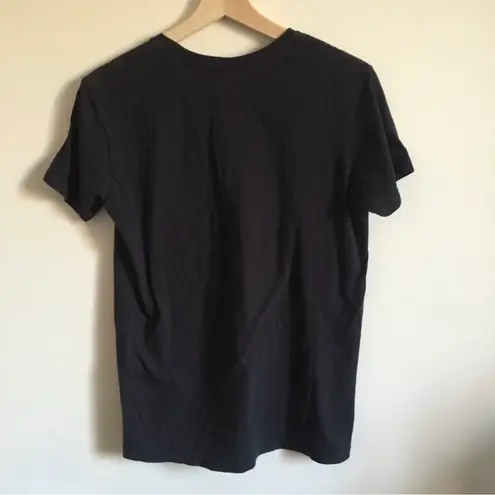 Justin Bieber Black Grey Purpose Tour Crewneck Short Sleeve Graphic Band Tee