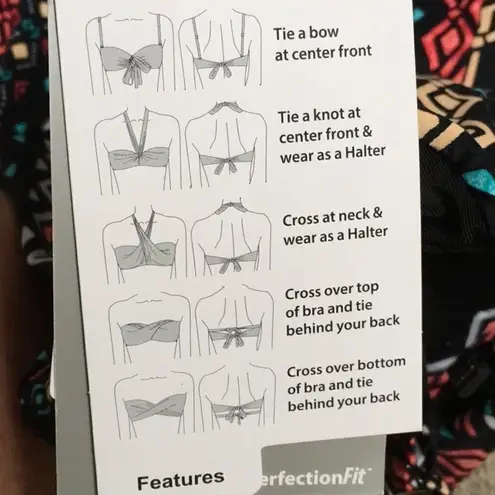 Coco reef Canyon bra sized tankini. 32/34-C NWT