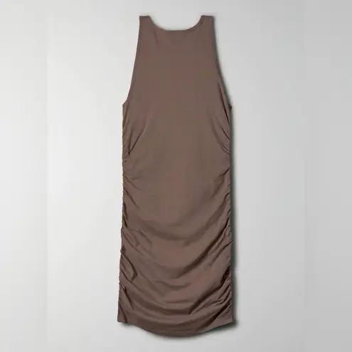 Aritzia Tna Chill Malibu Dress Tan