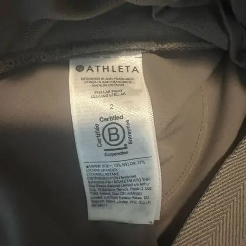 Athleta  Stellar Tight‎ Legging - women’s size 2 - Shade Dusk Violet