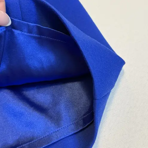 Tahari Ponte Knit Dress Trendy Lined Pencil Square Neck Sleeveless Dressy 4