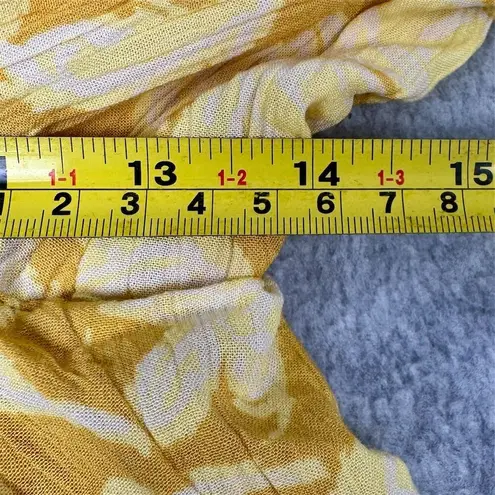 The Normal Brand Women's Pleated Yellow Floral Wide