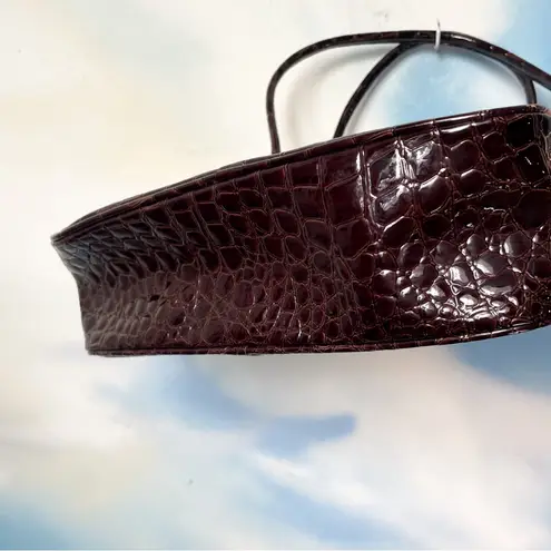 EXPRESS  croc-embossed purse thumbnail 4