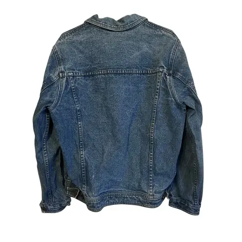 Jordache Vintage 90s Denim Jean Cropped Jacket size 2