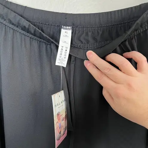 Halara Womens XL Elastic Waistband Drawstring Pocket Palazzo Wide Leg Pants - Image 4