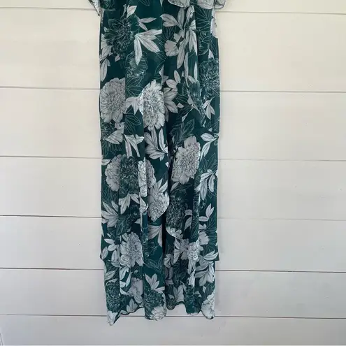 Bardot Green Garden Floral Dress