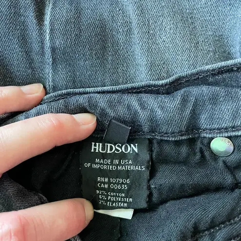 Hudson Jeans Hudson Midrise Nico Super Skinny Jeans - Size 28 - Gray