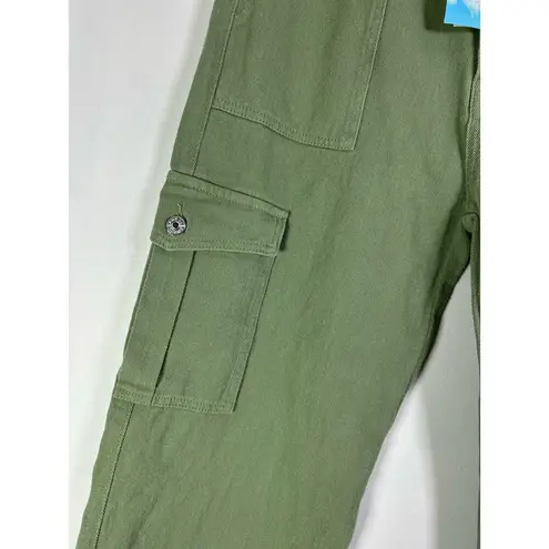 Cider  Alessia Green Cargo Jeans L NWT