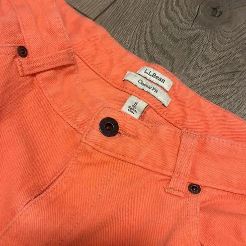 L.L.Bean  Salmon Pink Jeans