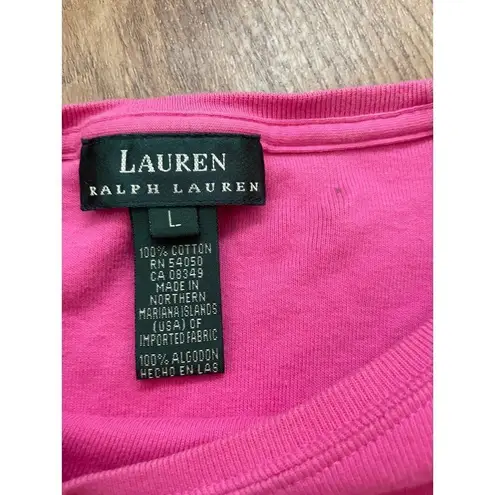 Lauren Ralph Lauren pink shirt