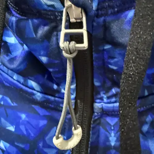 Alo Yoga Alo‎ Yoga Jacket Blue And Black Size Small Hoodie Full Zip Athletic T