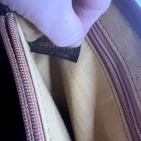 Carryland USA Faux Croc Satchel Purse Vintage Brown