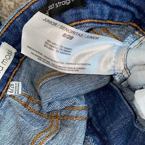 Ella Moss high waist straight legged jeans women’s size 6