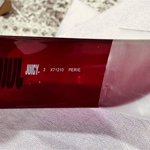 Juicy Couture  Burgundy Rhinestone Embellished Sunglasses