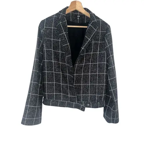 ✨LUCCA LOOKING OUT THE WINDOW MOTO SZ MEDIUM JACKET✨ Black