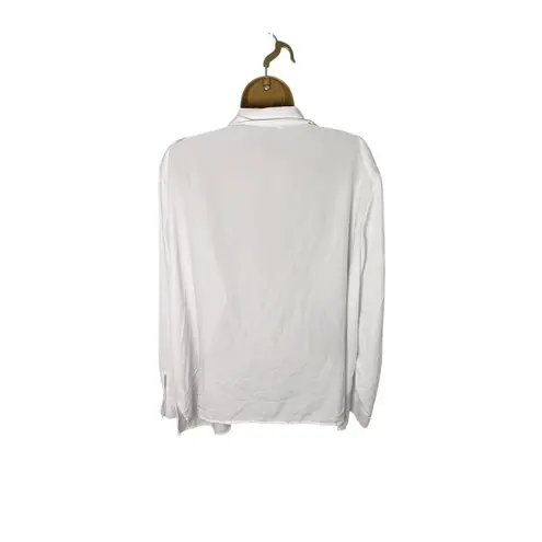 Studio 1940 Vintage 90s-Y2K Button Front Blouse White 26/28W