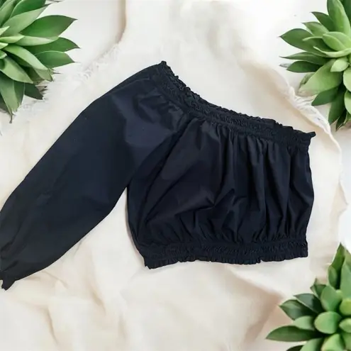 Free People  Anabelle Asymmetrical One Shoulder Top Small