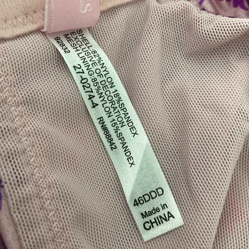 Woman Within New Back-Smoothing Wireless T-Shirt Bra comfort choice Size 46 DDD