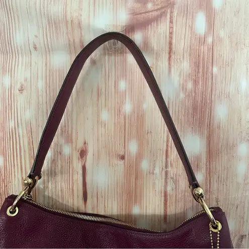 Coach Outlet Mia Wine Shoulder Bag