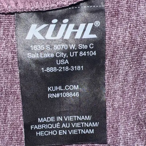 Kuhl Harmony Dress Heather Purple Medium EUC