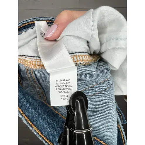 Gap Factory Legging Skimmer medium wash jeans Size 16/33R Blue