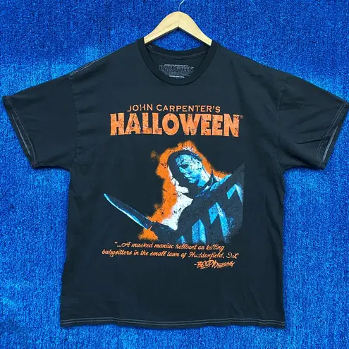 John Carpenter's and Bloody Disgusting ‘s Halloween Michael Myers “The Night He Came Home” Horror T-Shirt Size Large