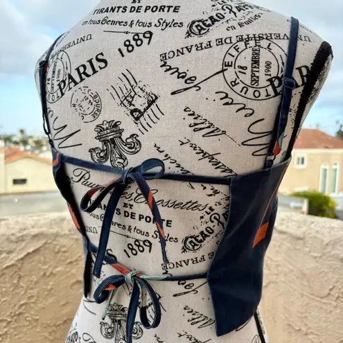 STAUD Freddie square neck tie back crop top size XS extra small