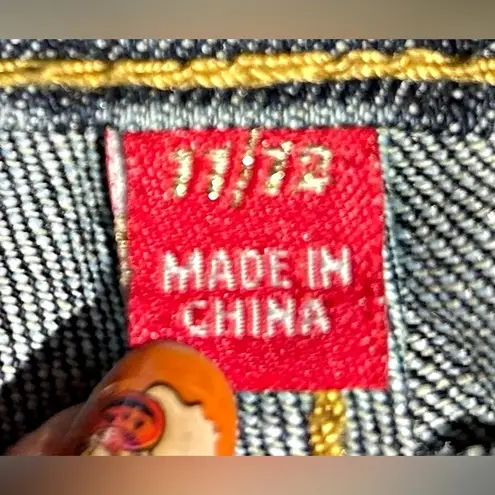 Apple Bottoms Vintage 90s Apple Bottom Stretch Denim Low Rise Runched Tapered Leg Jeans~11/12~