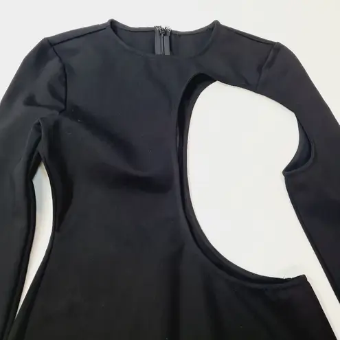 H:ours Gabriela Mini Dress in Black