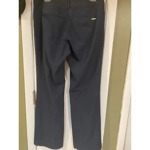 New York & Co Navy Pants 8 Blue