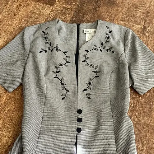 Miss Dorby Vintage black and white dress Size 10