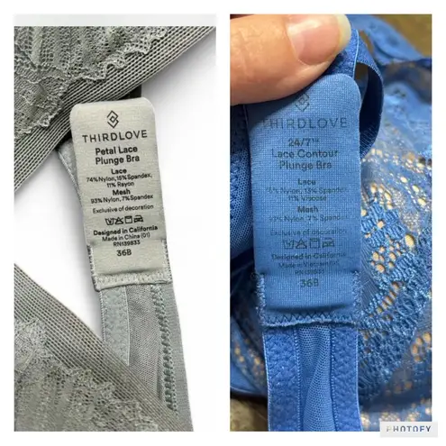 Southern Tide Thirdlove Lace Bra Bundle 36B