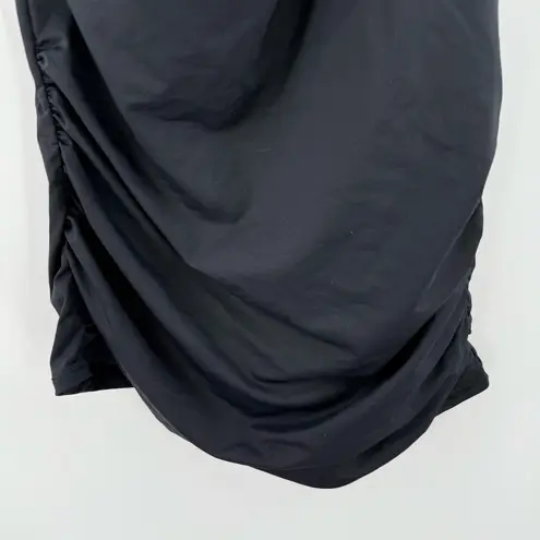 La Blanca Tankini Size 6 NEW Black One Shoulder Swim Island Goddess Keyhole NWOT