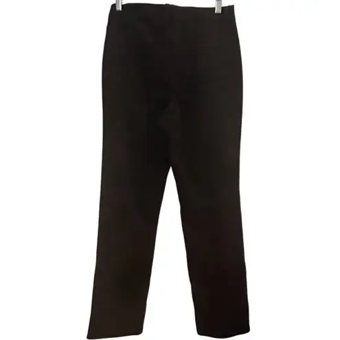 Diane Gilman DG2 by Women's Black Straight Jeans Size 6 Floral Embroidery