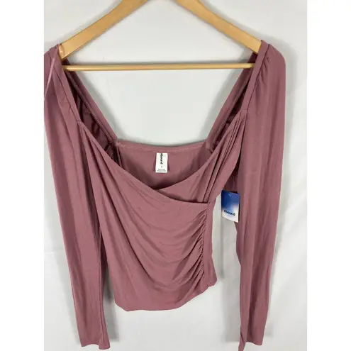 Abound NWT  Nostalgia V Neck Wrap Top Size Small