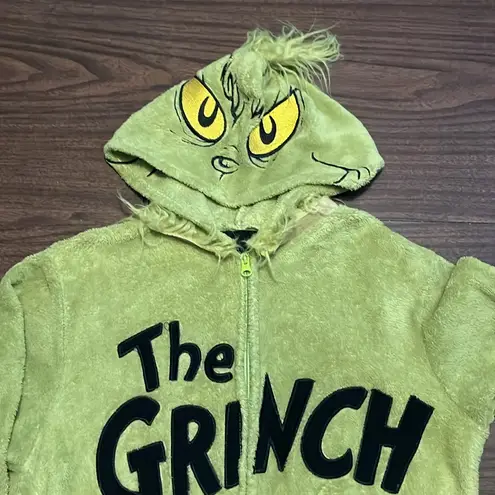 Dr Seuss The Grinch Adult Medium Union Suit Green