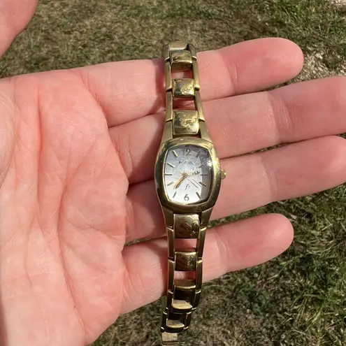 Fossil Vintage  Ladies Gold Stainless Steel Quartz Watch