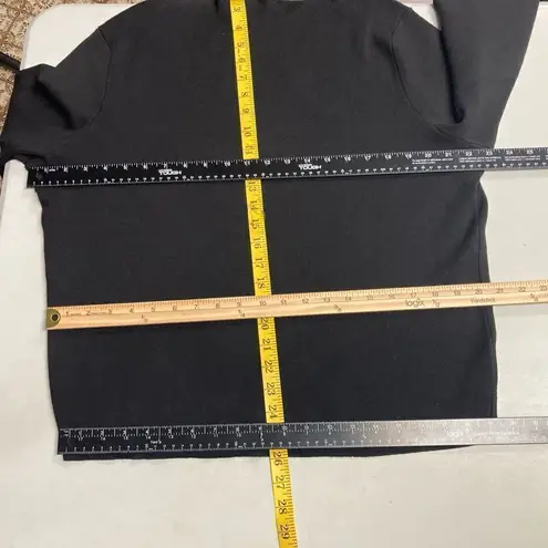 FREE ASSEMBLY Boxy Cropped Sweater Black Women’s Large Black