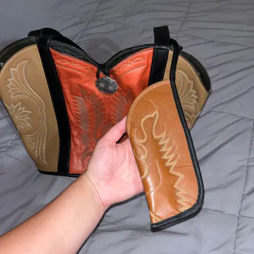 Erda Western Cowboy Boot Tote Bag Multiple