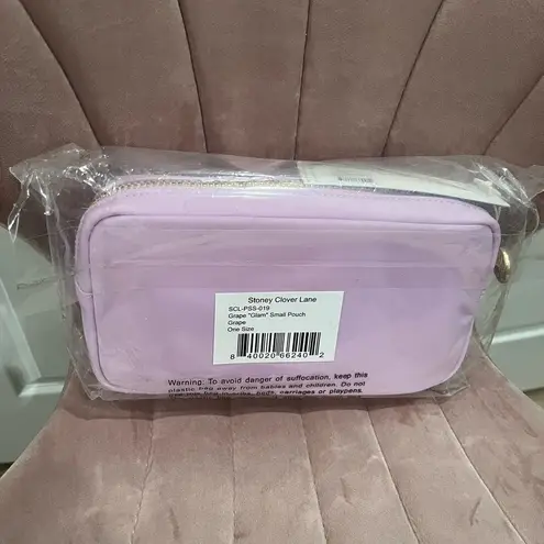 Stoney Clover Lane NWT Glam Small Pouch Grape