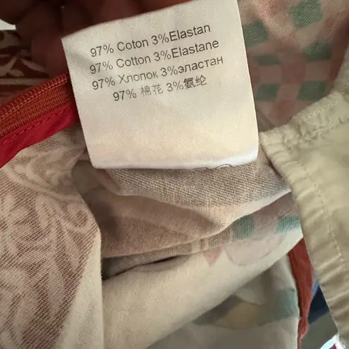 LA DoubleJ Baia Skirt Midi Skirt Size S Red