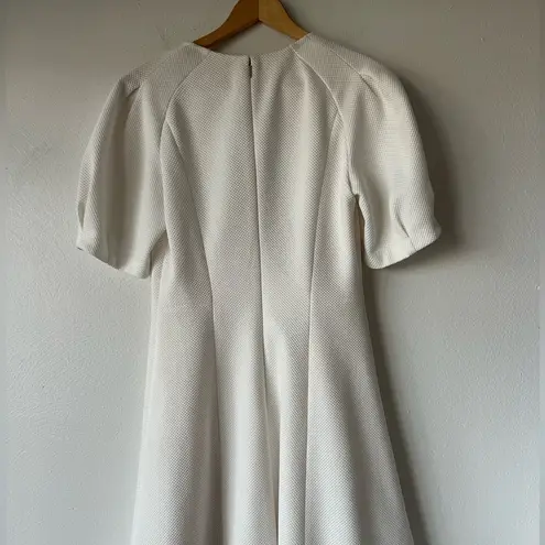 Rebecca Taylor Pintuck White Dress