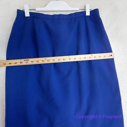 Sag Harbor blue Blazer And Skirt Set Women's Size top 10, skirt size 16