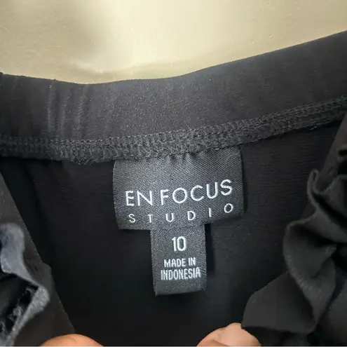 Enfocus Studio NWT En Focus Studio Women’s Black Sleeveless Long Dress Sz 10
