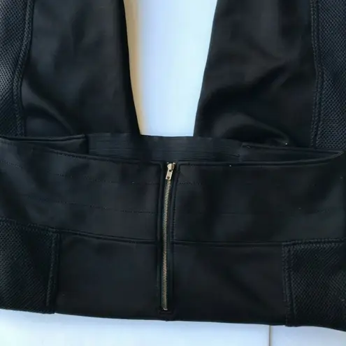 Vintage Spacegirlz Activewear Pants Joggers 1X Stretch Front Zip Elasti…