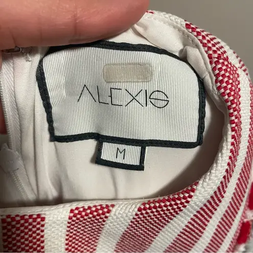 Alexis  x Revolve Cara Dress in Red Cream Stripes- Size Medium