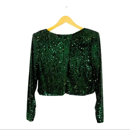 NONchalant Sequin Top Size XS NWT