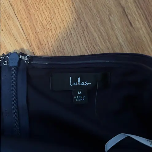 Lulu's Midnight Blue/ navy Strapless Dress Blue Size M